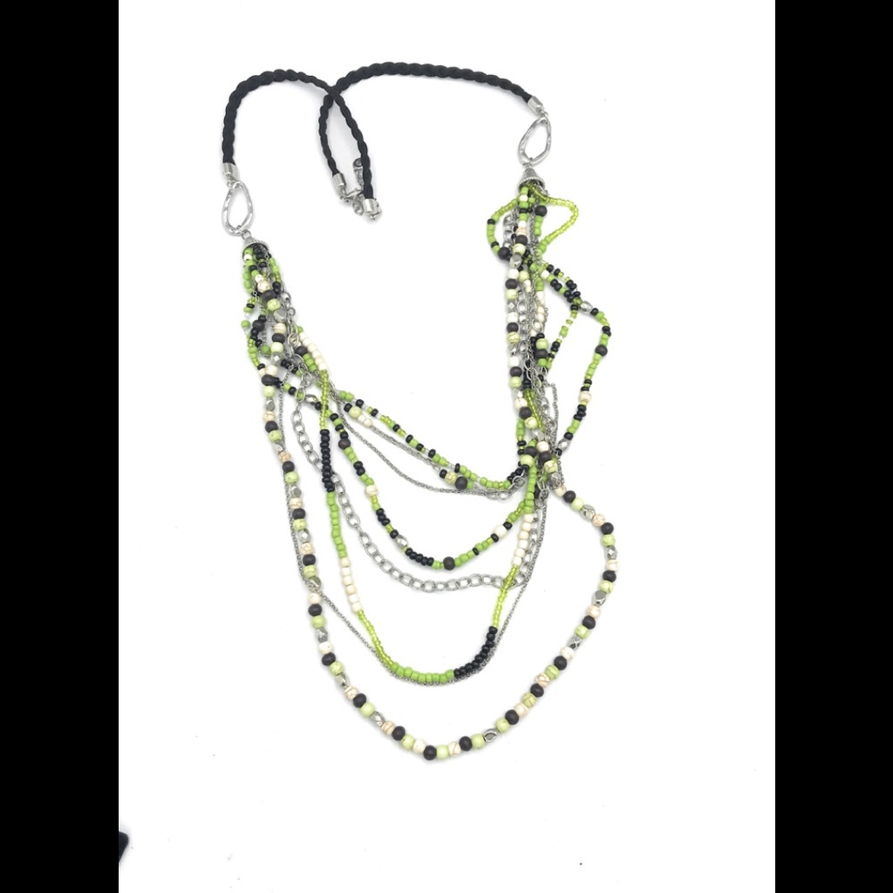 1946 Green Long Necklace (Case 15) 6687